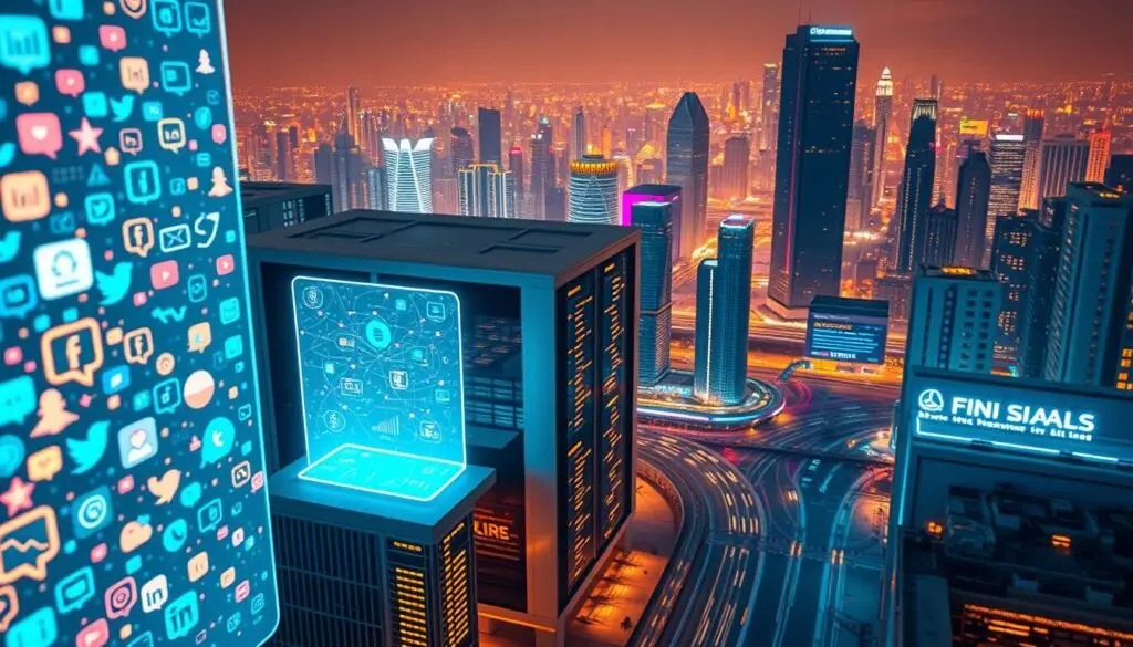 redes sociais e finanças digitais